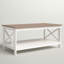 Four Leg Coffee Table with Storage
