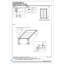 Mobilier de chambre à coucher 4 pièces Glamour