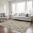 Washable Floral Indoor / Outdoor Rug-540707360