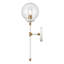 Applique murale 1 lumière Boudreaux 19 po de hauteur - blanc mat-1182872838