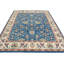Tapis unique bleu / ivoire 8 pi 1 po x 9 pi 8 po Kellyanna par Arshs Fine Rugs