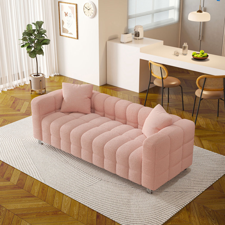 Everly Quinn Lauryn 80'' Upholstered Sofa | Wayfair