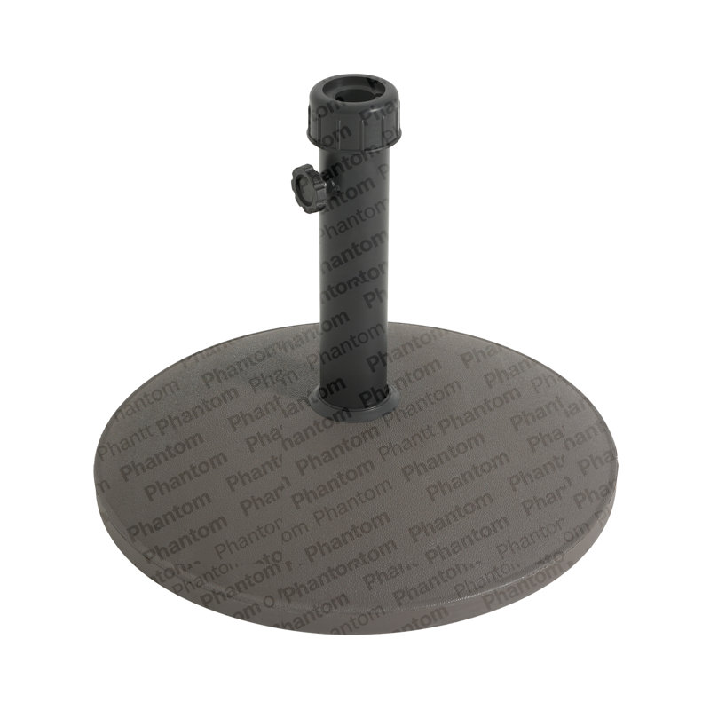 Parasol rond extérieur Ander 35 lb, Brown