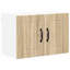 Vidaxl Kitchen Wall Cabinets 2 Pcs High Gloss White 60 X 31 X 40 Cm-121218189