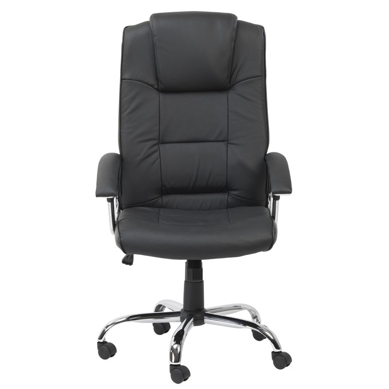 High-Back Executive Chair, Black