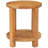 16'' W Wood Shower Bench