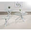 Ensemble de table basse et de table de bout 3 pièces Alexa Chrome