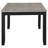 Rectangular Dining Table with Extension Leaf