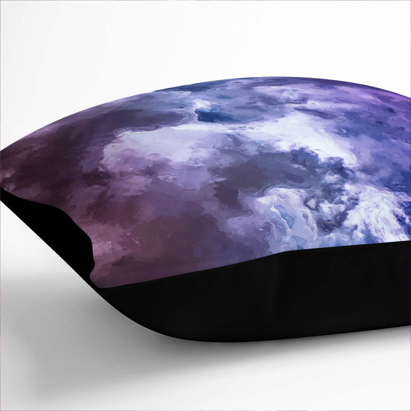 Square Cushion, 40cm H x 40cm W x 15cm D, Black