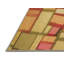Tapis tissé à la machine en orange-68655681