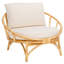 Chaise d'appoint avec coussin Gwyneth