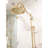Kingston Brass Vintage Tub Wall Mount Rain Drop Shower System with Hand Shower-11177703