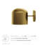 Applique murale 1 lumière Avenue par Modway-27563228