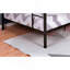 Lit superposé double en métal de style contemporain avec échelle en angle-1108392109