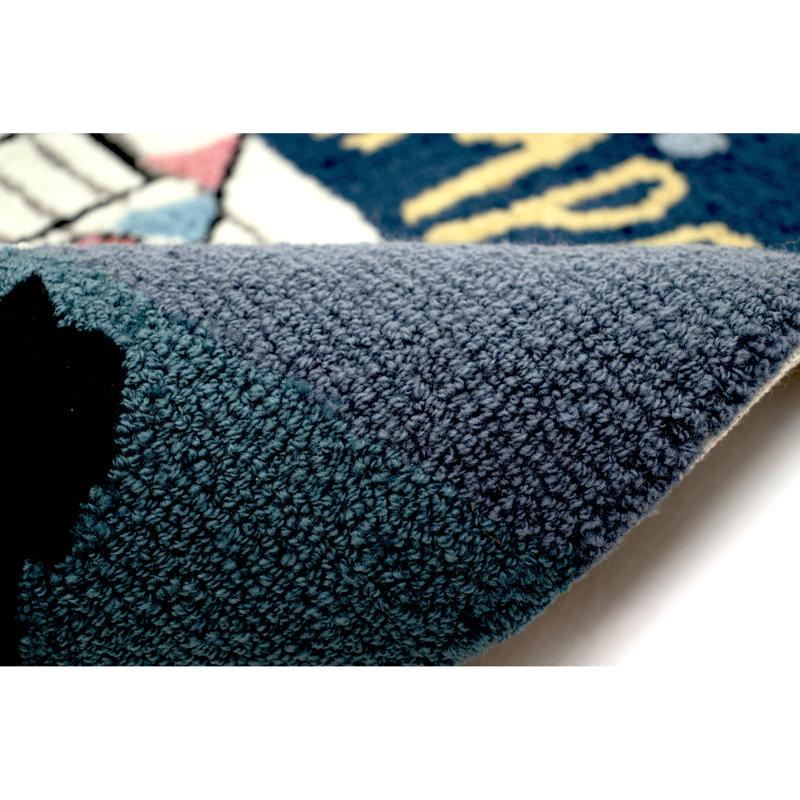 No Pattern And Not Solid Color Polyester Kitchen Mat, 30" W x 48" L