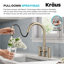 Robinet de cuisine pont KRAUS Oletto-93628887