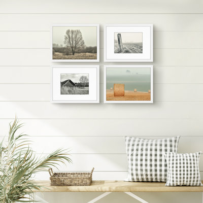 Picture Frame Wall Set with Polished Plexiglass