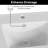 24'' Ceramic Rectangular Bathroom Sink with Overflow-107137614