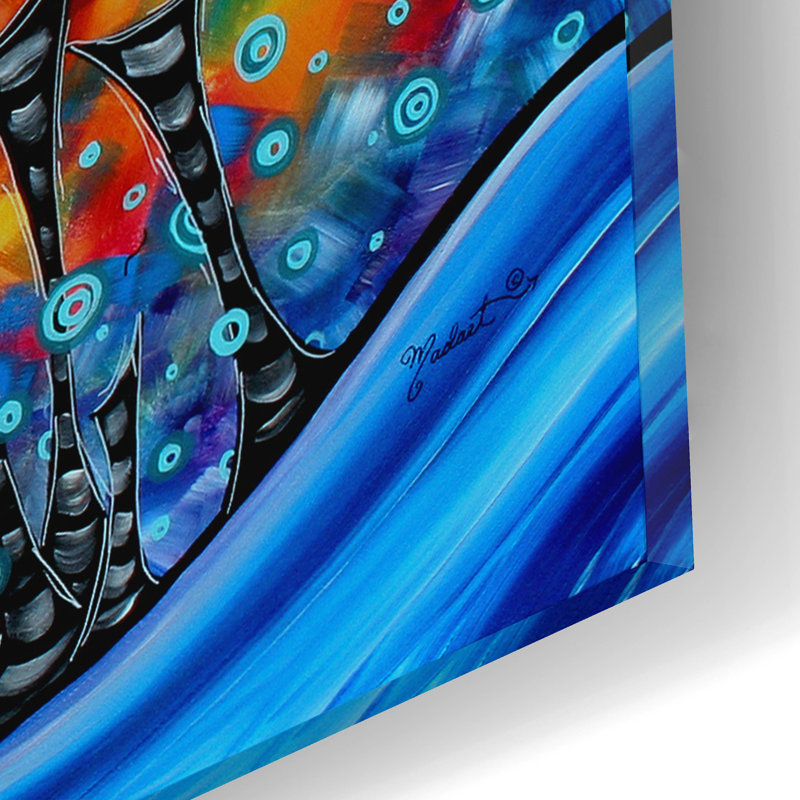 «Worlds Away» par Megan Duncanson, H 12 po x l 16 po x P 0,13 po
