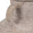 Vase Terracotta Pottery Handled Textured Matte Finish Casual Home Bedroom Office Decor - 22" Ivory & Tan