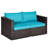 Ariyel Wicker Outdoor Lounge Chair-1974232511