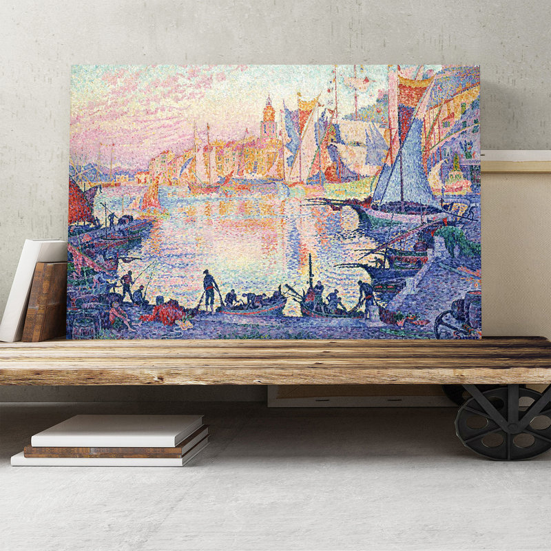 Paul Signac - Wrapped Canvas Painting, 70cm H x 100cm W