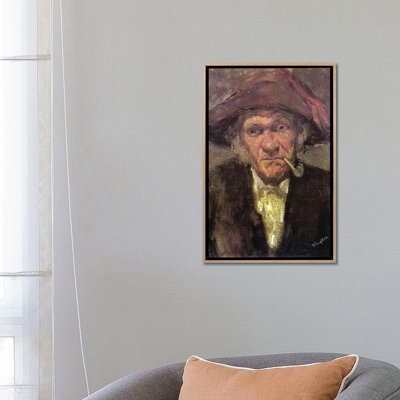 Head Of An Old Man Smoking