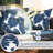 Outdoor Patio Throw Pillows 17.3’’ X 17.3’’ X 6.5’’ Set Of 2 Throw Pillows With Inners Outside Bench Chair Decorative Cushions For Swing Deep Seat Bed Couch Sofa Indoor Outdoor Pillows, Palm Leaf Pattern-1367176708