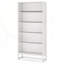 Grande bibliothèque H 70,9 po x l 31,5 po, étagère de rangement et de présentation à 5 niveaux Glassford-2019086482-2075393201