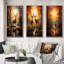«African Savannah Symphony», 3 pièces sur toile-2124352043-2124352052