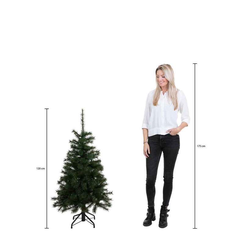 Artificial Pine Christmas Tree, 4ft H