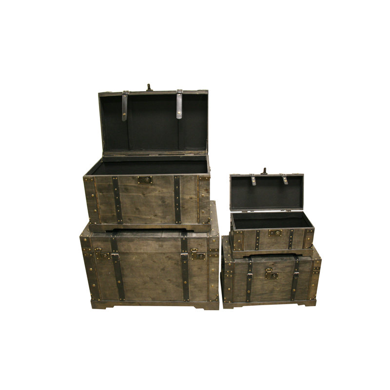 Coffre de rangement 4 pièces Braud