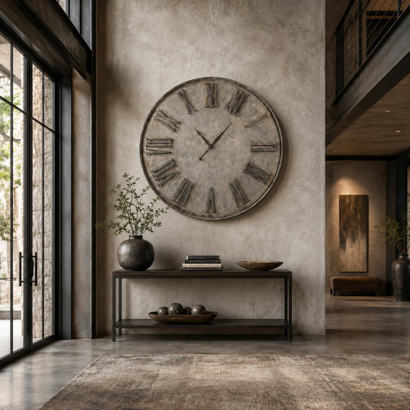 Anais Metal Analog Wall Clock