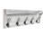Solid Wood 5 - Hook Wall Mounted Coat Rack-2028121641