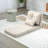 Versatile Folding Upholstered Couch Bed With Adjustable Backrest For Home