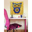 «Sunflower Eyed Owl» de Prescott, reproduction sur toile tendue-1684046540