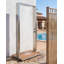 Freestanding Outdoor Shower SURAMA Silver