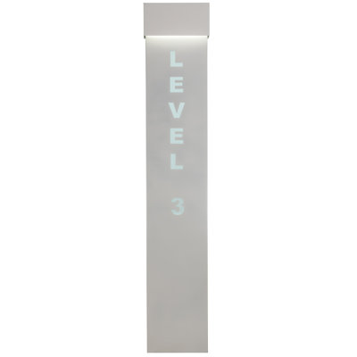 2 - Light LED Flush Mounted Sconce