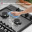 GASLAND 30 in. Gas Cooktop in Black Enamel with 4 Burners, NG/LPG Convertible-115767020