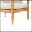 Terassi Outdoor Acacia Wood Loveseat