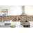 Castano Oro 12 in. x 12 in. Glass Stone Blend Mosaic Wall Tile