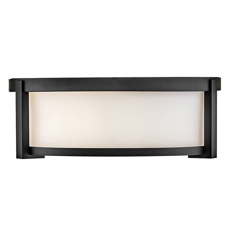 Lowell 2 - Light Outdoor Flush Mount, Black