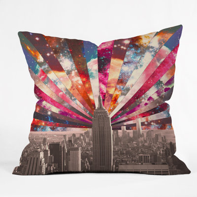 Superstar New York Throw Pillow