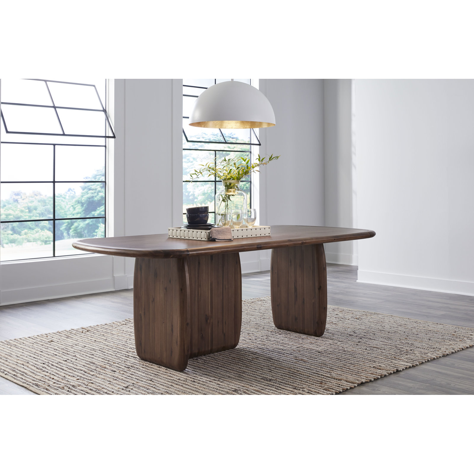 84" Acacia Dining Table