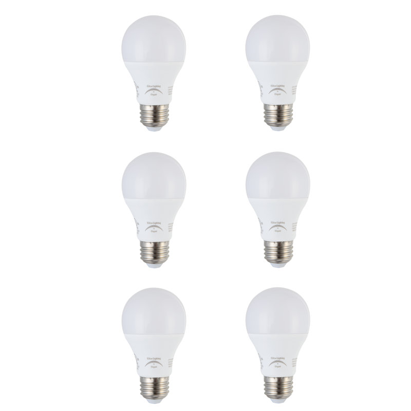 Ampoule Chelston 10 W (équivalent à 60 W), DEL A19, à intensité variable, blanc chaud (2 700 K) E26 / culot moyen (standard)