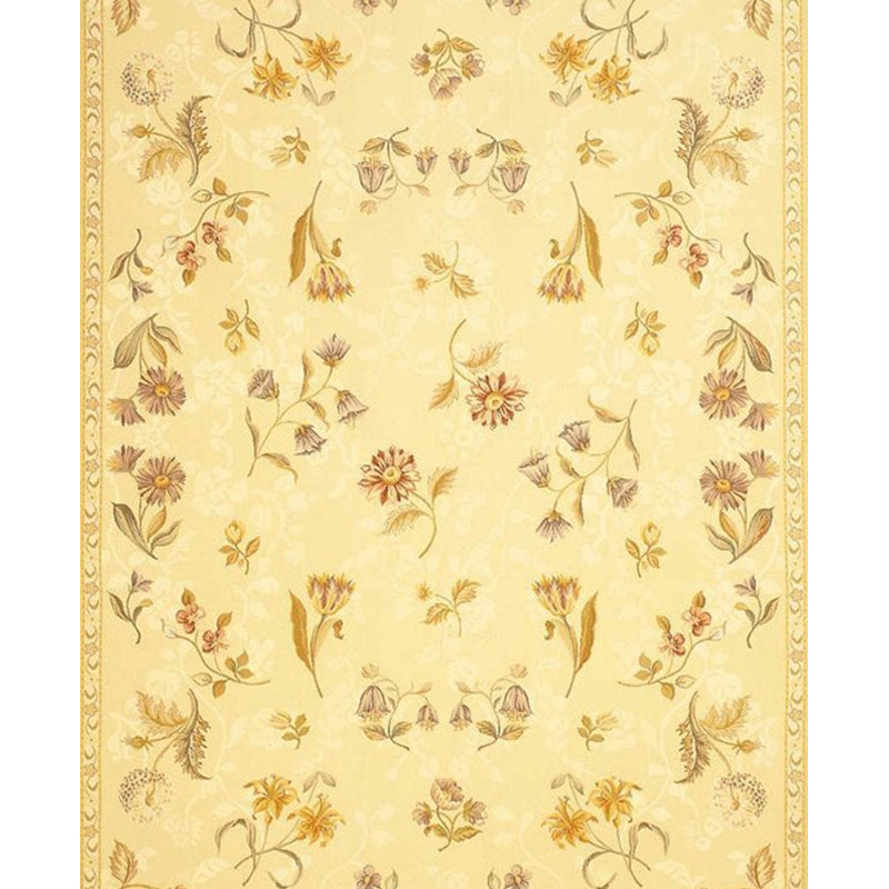 Wool Oriental Area Rug, Rectangle 9' x 12'