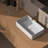 23" Rectangular Vessel Bathroom Sink