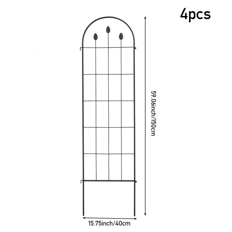150 cm H x 40 cm W Border Fencing