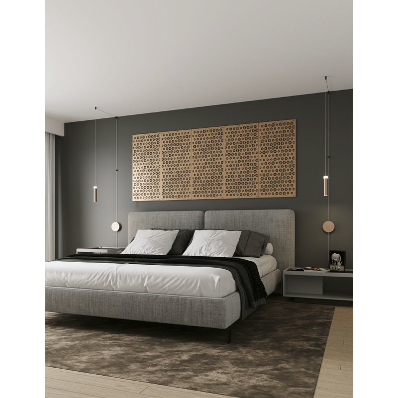 Hayat Aluminium (hammered) LED Flush Mounted Sconce