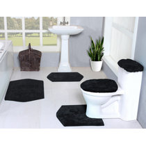1pc 3pcs Black Queen Lips Shower Curtain Cozy Bathroom Non Slip Mat Durable  U Shape Toilet Rug And Toilet Lid Cover Bathroom Decor, Shop Now For  Limited-time Deals